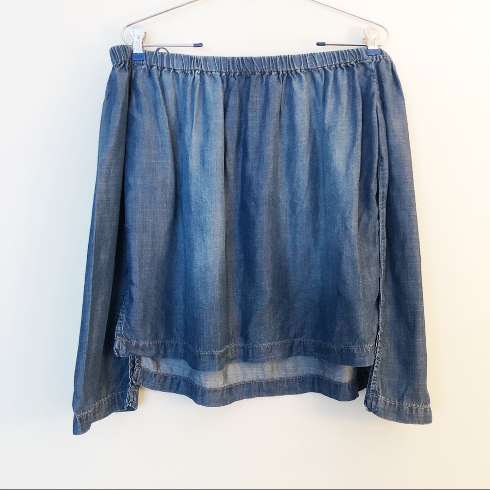 CLOTH & STONE Chambray Top - Picture 2 of 9